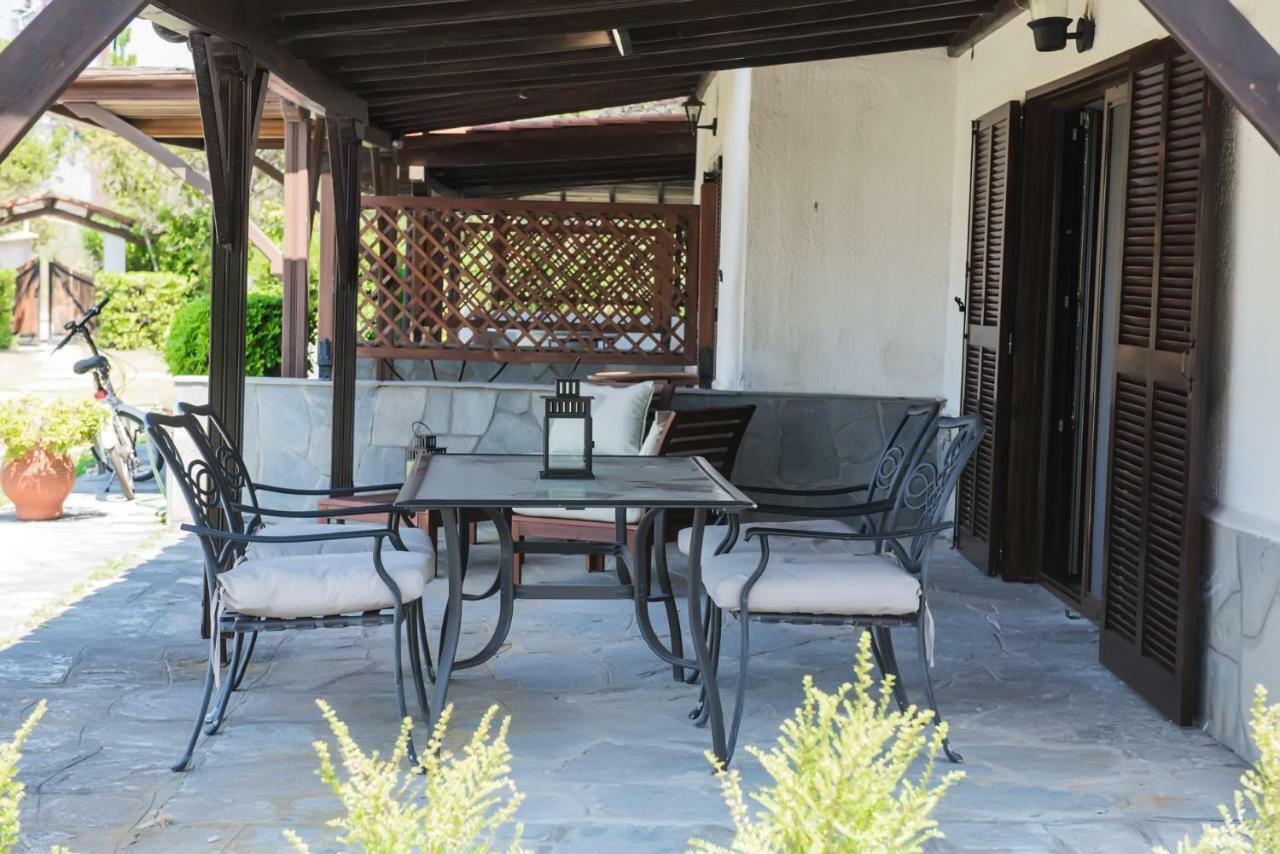 White Blossom Villa #Fourka Skala Fourkas Luaran gambar