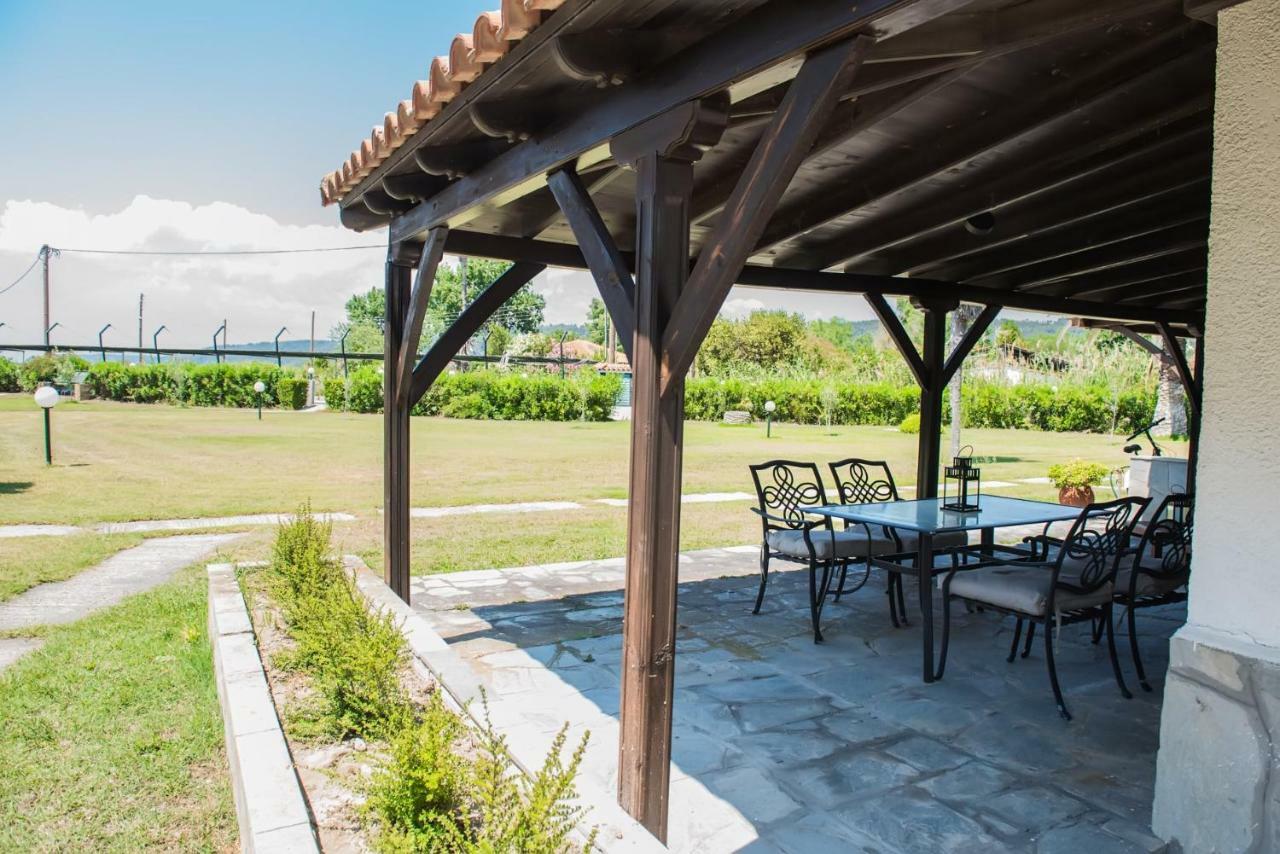 White Blossom Villa #Fourka Skala Fourkas Luaran gambar