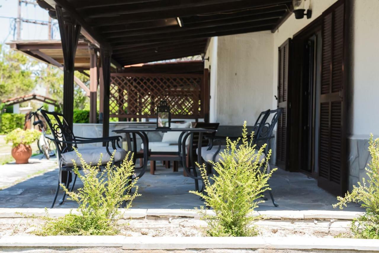 White Blossom Villa #Fourka Skala Fourkas Luaran gambar