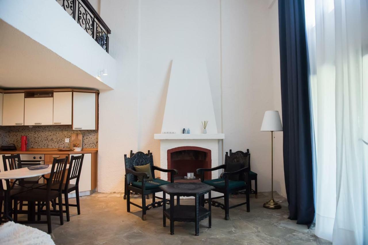 White Blossom Villa #Fourka Skala Fourkas Luaran gambar