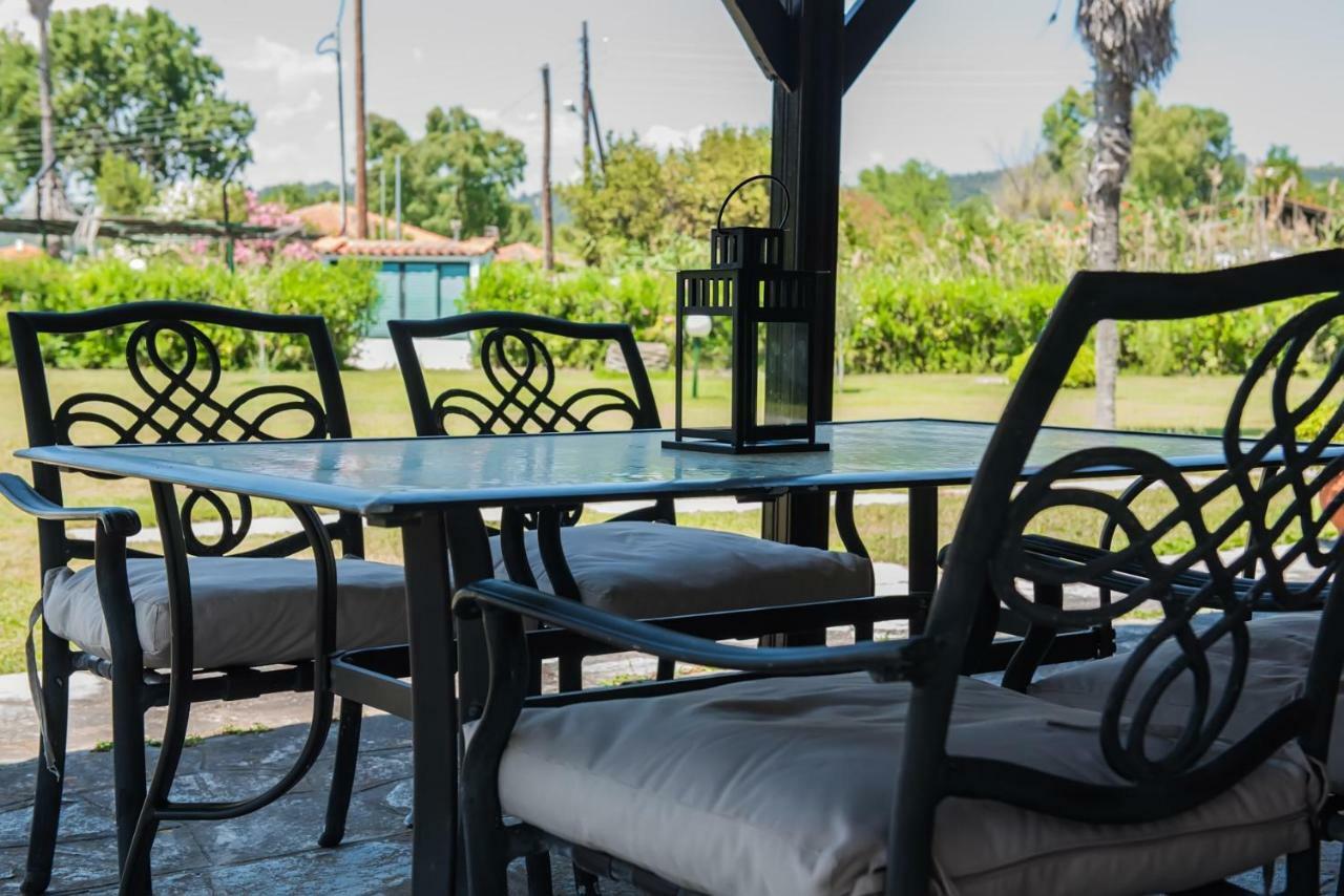 White Blossom Villa #Fourka Skala Fourkas Luaran gambar